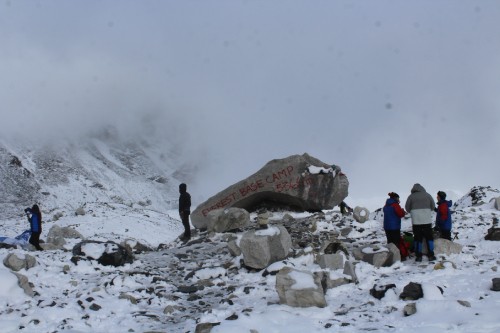 Everest Basecamp in Autumn